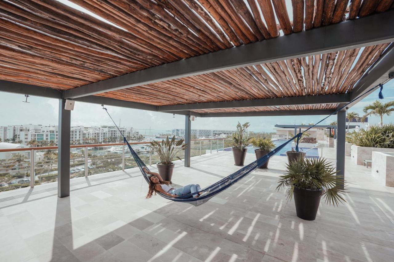La Amada Condo With Marina View Cancun Luaran gambar